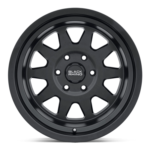 Black Rhino STADIUM MATTE BLACK Alloy Wheel - 17X9 - 6X135 - CB: 87.1 - ET12 Black Rhino STADIUM MATTE BLACK Alloy Wheel - 17X9 - 6X135 - CB: 87.1 - ET12