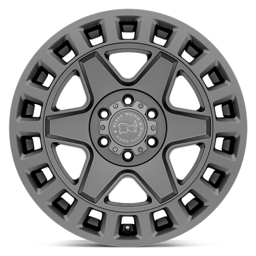 Black Rhino YORK MATTE GUNMETAL Alloy Wheel - 17X9 - 5X139.7 - CB: 78.1 - ET0