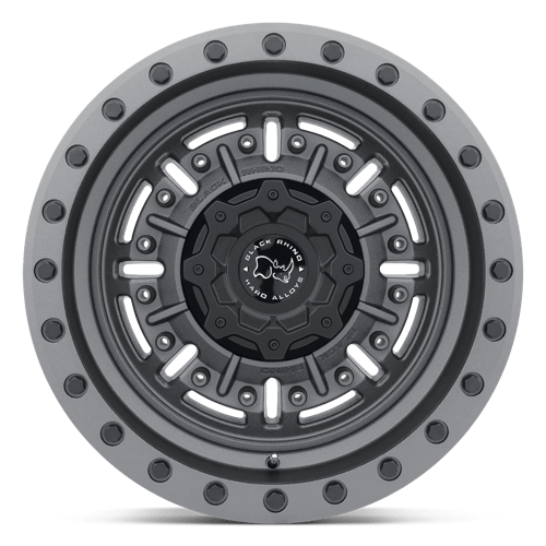 Black Rhino ABRAMS TEXTURED MATTE GUNMETAL Alloy Wheel - 17X9.5 - 8X165.1 - CB: 122.4 - ET-18 Black Rhino ABRAMS TEXTURED MATTE GUNMETAL Alloy Wheel - 17X9.5 - 8X165.1 - CB: 122.4 - ET-18