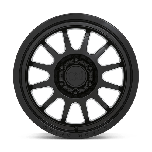 Black Rhino RAPID MATTE BLACK Alloy Wheel - 17X9.5 - 6X139.7 - CB: 112.1 - ET-18
