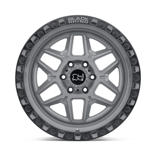 Black Rhino KELSO BATTLESHIP GRAY W/ BLACK RING Alloy Wheel - 18X9 - 6X139.7 - CB: 112.1 - ET12 Black Rhino KELSO BATTLESHIP GRAY W/ BLACK RING Alloy Wheel - 18X9 - 6X139.7 - CB: 112.1 - ET12