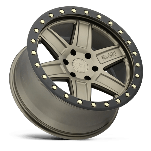 Black Rhino ATTICA MATTE BRONZE W/ BLACK RING Alloy Wheel - 18X9.5 - 6X139.7 - CB: 112.1 - ET12