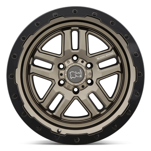 Black Rhino BARSTOW MATTE BRONZE W/ MATTE BLACK RING Alloy Wheel - 19X8 - 5X114.3 - CB: 76.1 - ET30