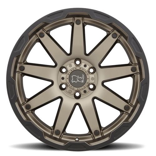 Black Rhino OCEANO MATTE BRONZE W/ BLACK RING Alloy Wheel - 20X12 - 5X127 - CB: 71.5 - ET-44 Black Rhino OCEANO MATTE BRONZE W/ BLACK RING Alloy Wheel - 20X12 - 5X127 - CB: 71.5 - ET-44