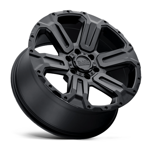 Black Rhino WANAKA MATTE BLACK Alloy Wheel - 20X9 - 6X120 - CB: 67.06 - ET12
