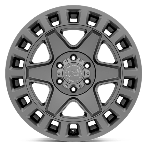 Black Rhino YORK MATTE GUNMETAL Alloy Wheel - 20X9 - 6X139.7 - CB: 112.1 - ET12 Black Rhino YORK MATTE GUNMETAL Alloy Wheel - 20X9 - 6X139.7 - CB: 112.1 - ET12