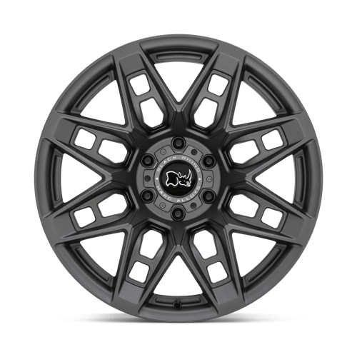 Black Rhino CAPROCK MATTE GUNMETAL Alloy Wheel - 20X9.5 - 6X139.7 - CB: 112.1 - ET-18