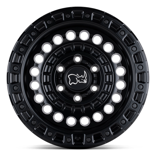 Black Rhino SENTINEL MATTE BLACK Alloy Wheel - 20X9.5 - 8X180 - CB: 124.2 - ET-18