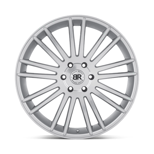 Black Rhino KRUGER SILVER W/ MIRROR-CUT FACE Alloy Wheel - 24X10 - 5X139.7 - CB: 78.1 - ET25