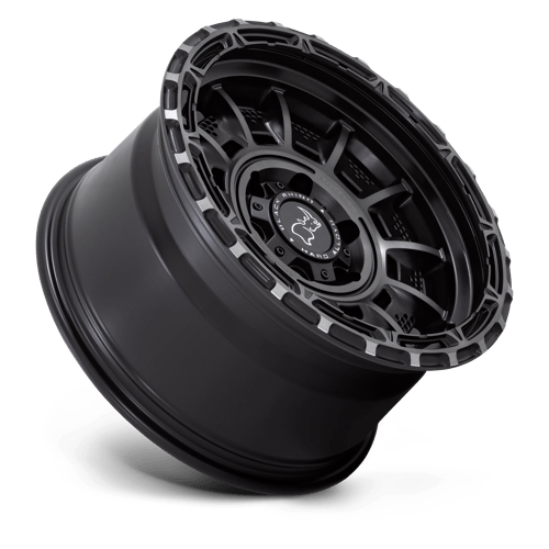 Black Rhino LEGION MATTE BLACK GRAY TINT Alloy Wheel - 17X9 - 6X139.7 - CB: 106.1 - ET-12