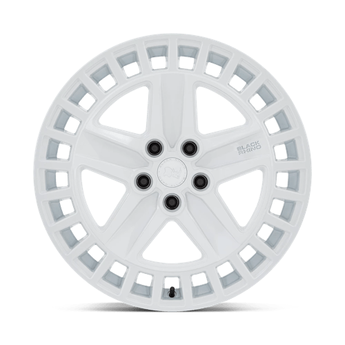 Black Rhino ALSTON GLOSS WHITE Alloy Wheel - 20X8.5 - 5X120 - CB: 74.1 - ET25 Black Rhino ALSTON GLOSS WHITE Alloy Wheel - 20X8.5 - 5X120 - CB: 74.1 - ET25