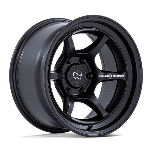 Black Rhino SHOGUN MATTE BLACK Alloy Wheel - 16X8 - 6X139.7 - CB: 106.1 - ET-10