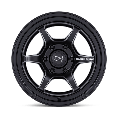 Black Rhino SHOGUN MATTE BLACK Alloy Wheel - 16X8 - 6X139.7 - CB: 106.1 - ET-10 Black Rhino SHOGUN MATTE BLACK Alloy Wheel - 16X8 - 6X139.7 - CB: 106.1 - ET-10