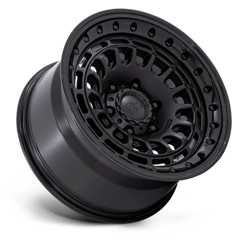 Black Rhino SAHARA MATTE BLACK W/ GLOSS BLACK LIP Alloy Wheel - 17X9 - 6X135 - CB: 87.1 - ET0