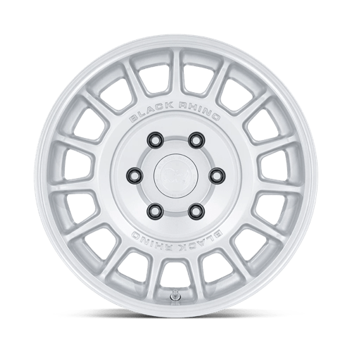 Black Rhino VOLL HYPER SILVER Alloy Wheel - 17X8.5 - 6X139.7 - CB: 106.1 - ET0
