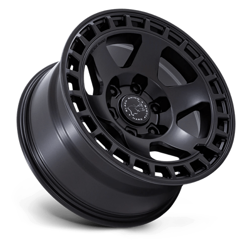 Black Rhino BAHARI MATTE BLACK Alloy Wheel - 17X8.5 - 5X127 - CB: 71.5 - ET0