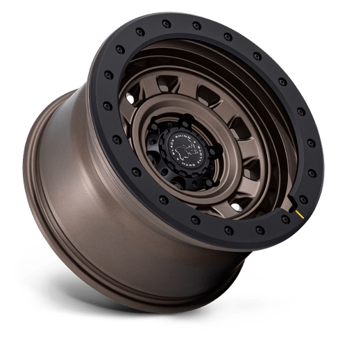 Black Rhino XPLORER BURNT BRONZE W/ BLACK ROCK GUARD Alloy Wheel - 17X9 - 6X135 - CB: 87.1 - ET12