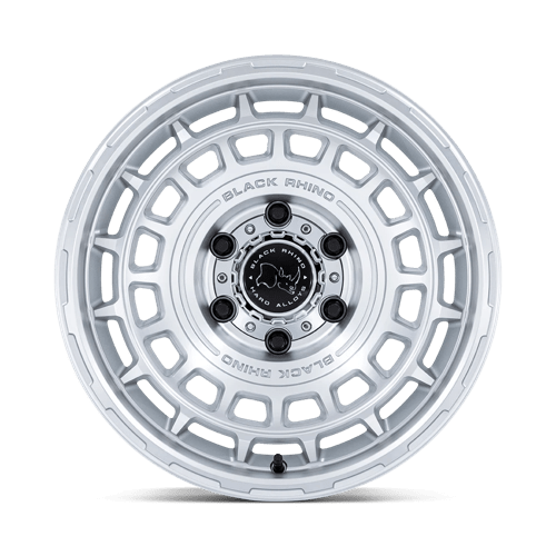 Black Rhino AWOL SILVER W/ MACHINED FACE Alloy Wheel - 20X8.5 - 6X135 - CB: 87.1 - ET12