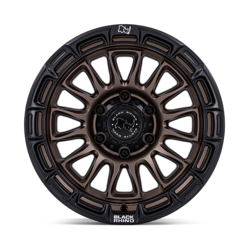 Black Rhino RIVAL BURNT BRONZE W/ MATTE BLACK LIP Alloy Wheel - 17X8.5 - 6X139.7 - CB: 106.1 - ET25