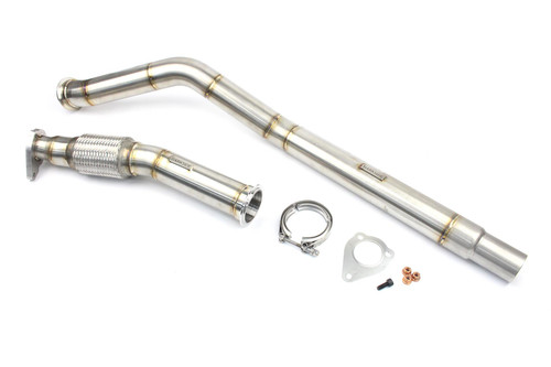 Darkside 2.5" Stainless De-Cat Downpipe Audi A4 B6 / VW Passat B5 1.9 TDi