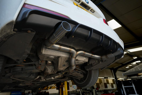 BMW F30/F31/F32/F33/F34 30d 35d N57 "335i / 340i Style" Dual Exit Back Box Rear Silencer Delete Exhaust System (LCI Models Only)