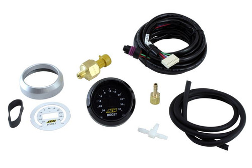 2" AEM 0-35 PSI Electronic Digital Turbo Boost Pressure Gauge