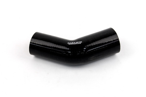 Darkside 63mm - 51mm (2.5" - 2.0") Reducing 45 degree Silicone Boost Hose