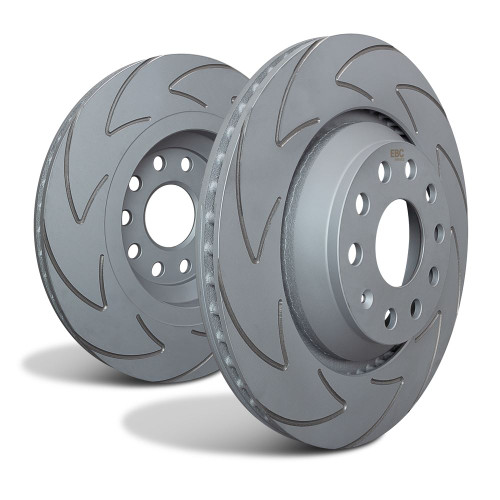 EBC BSD SERIES SPORT Rear 255mm Brake Disc Set for VW Golf MK5 / Mk6 Platform