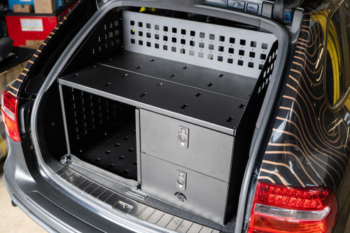 Darkside Overland Porsche Cayenne 955 / 957 Boot Drawer System Darkside Overland Porsche Cayenne 955 / 957 Boot Drawer System