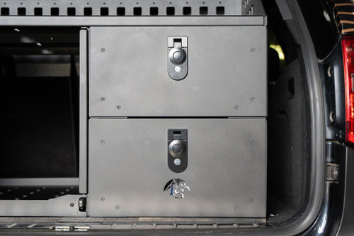 Darkside Overland Porsche Cayenne 955 / 957 Boot Drawer System Darkside Overland Porsche Cayenne 955 / 957 Boot Drawer System