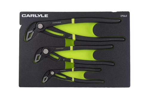 Carlyle 3pc Adjustable Jaw Pliers Set