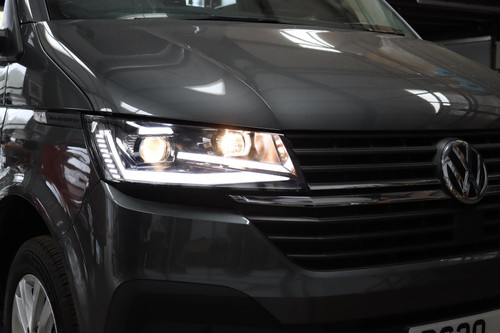 VW Transporter T6.1 LED Headlight Upgrade with DRLs and Dynamic Side Indicator - Black VW Transporter T6.1 LED Headlight Upgrade with DRLs and Dynamic Side Indicator - Black