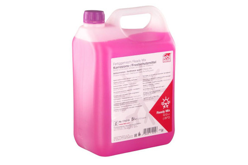 Febi Purple AntiFreeze / Coolant G12++ Ready to Mix - 5L Bottle - 172019