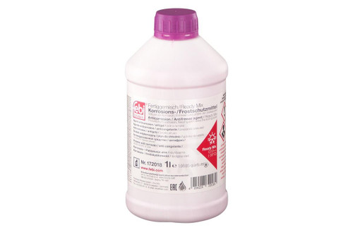 Febi Purple AntiFreeze / Coolant G12++ Ready to Mix - 1L Bottle - 172018