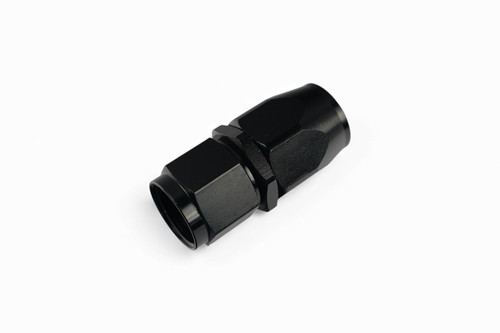 Black AN-8 Swivel Straight Oil Cooler Fitting