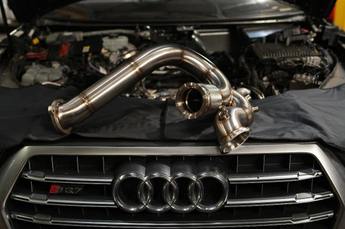 VW Touareg (CR7) / Audi SQ7 & SQ8 (4M) 4.0 TDI V8 DPF Delete Downpipe