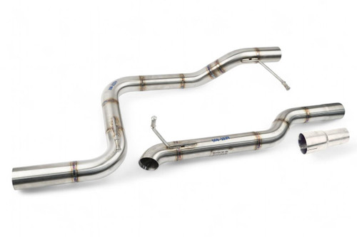 Darkside VW Mk5 Caddy Maxi LWD 2.5" Stainless Steel Exhaust System