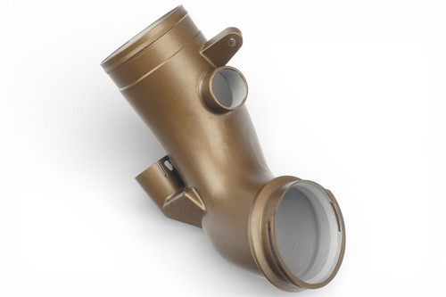 Darkside 3D Printed Aluminium BMW F Series 35d / 40d Turbo Intake Elbow Darkside 3D Printed Aluminium BMW F Series 35d / 40d Turbo Intake Elbow