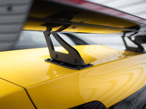 Maxton Carbon Spoiler With Upper Swan Mounting + LED Audi A5 Coupe 8T