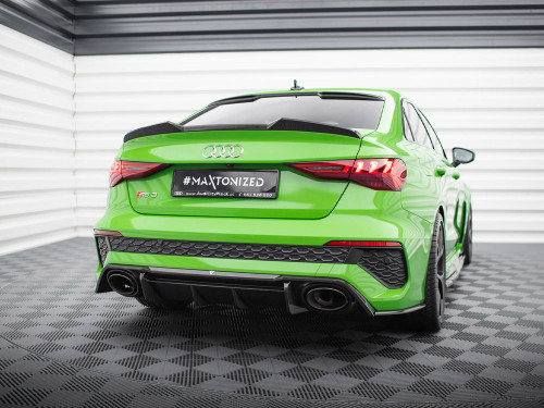 Maxton Carbon Fiber Rear Side Splitters V.2 Audi RS3 Sedan 8Y