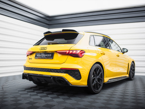 Maxton Carbon Fiber Rear Side Splitters Audi RS3 Sportback 8Y Maxton Carbon Fiber Rear Side Splitters Audi RS3 Sportback 8Y