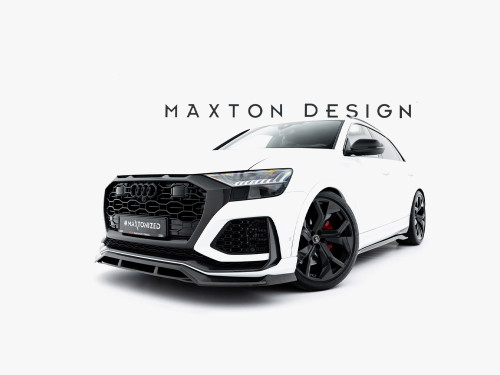 Maxton Carbon Fiber Front Splitter Audi RSQ8 Mk1