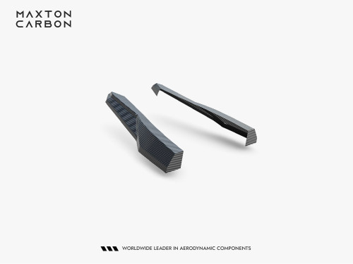 Maxton Carbon Fiber Rear Side Splitters Audi RSQ8 Mk1