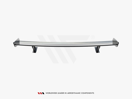 Maxton Carbon Spoiler With External Brackets Uprights Audi A3 / A3 S-Line / S3 / RS3 Sedan 8V / 8V Facelift