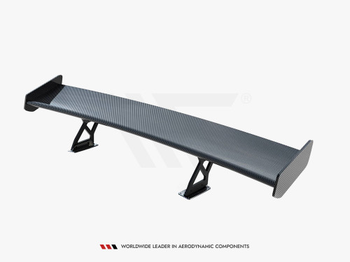 Maxton Carbon Spoiler With Internal Brackets Uprights V.2 BMW 1 M E82