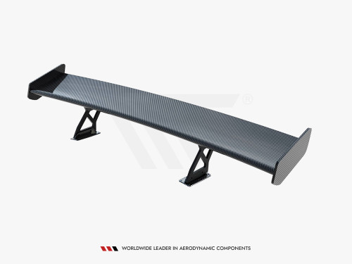 Maxton Carbon Spoiler With Internal Brackets Uprights V.2 BMW 1 M E82