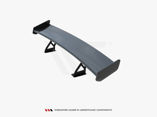 Maxton Carbon Spoiler With Internal Brackets Uprights V.2 BMW 1 M E82