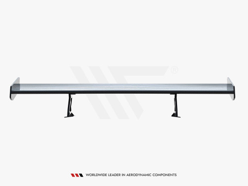 Maxton Carbon Spoiler With Internal Brackets Uprights V.2 BMW 1 M E82