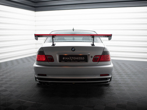 Maxton Carbon Spoiler With Internal Brackets Uprights + LED BMW 3 Coupe E46 Maxton Carbon Spoiler With Internal Brackets Uprights + LED BMW 3 Coupe E46