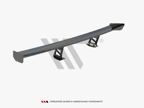 Maxton Carbon Spoiler With Internal Brackets Uprights BMW M3 G80 / M340i G20 / 3 M-Pack G20 / 3 Standard G20